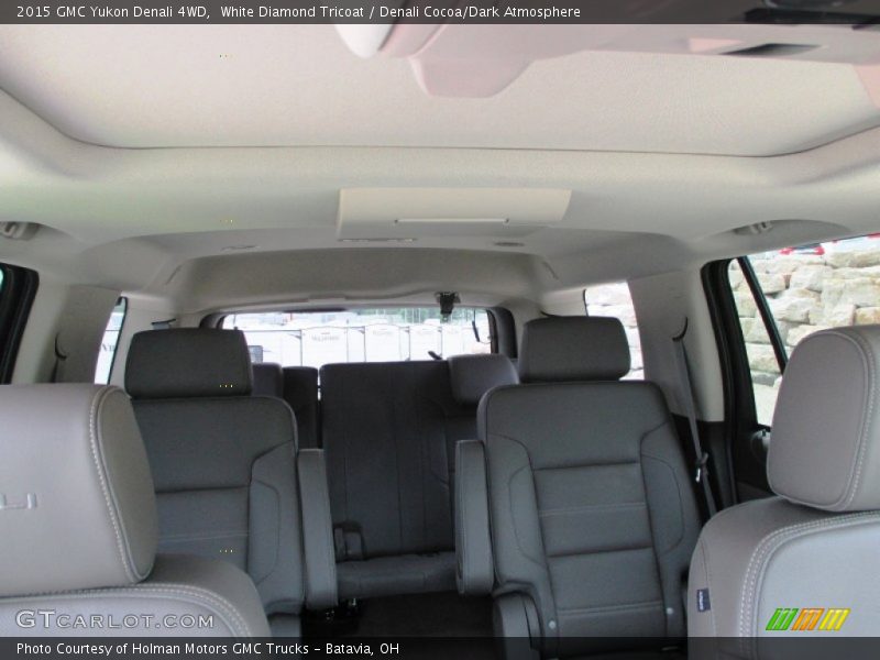  2015 Yukon Denali 4WD Denali Cocoa/Dark Atmosphere Interior