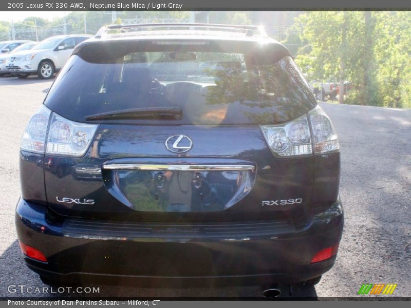 Neptune Blue Mica / Light Gray 2005 Lexus RX 330 AWD