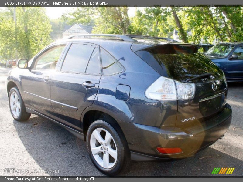 Neptune Blue Mica / Light Gray 2005 Lexus RX 330 AWD