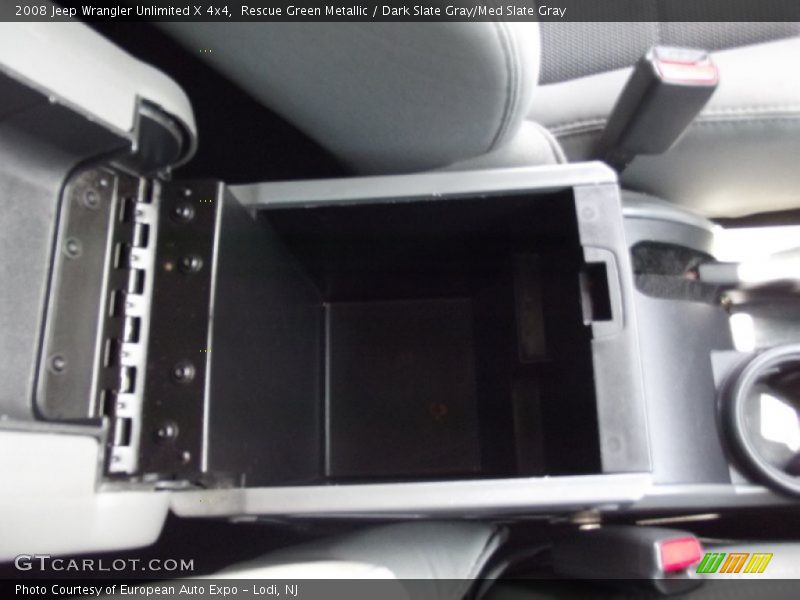 Rescue Green Metallic / Dark Slate Gray/Med Slate Gray 2008 Jeep Wrangler Unlimited X 4x4