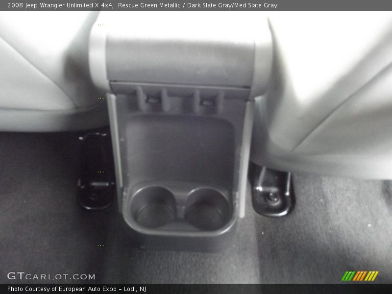 Rescue Green Metallic / Dark Slate Gray/Med Slate Gray 2008 Jeep Wrangler Unlimited X 4x4