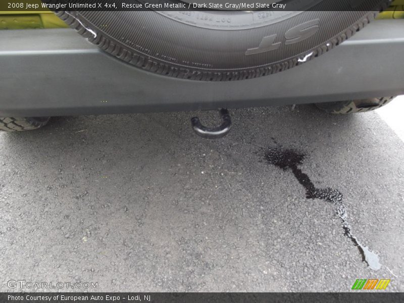 Rescue Green Metallic / Dark Slate Gray/Med Slate Gray 2008 Jeep Wrangler Unlimited X 4x4