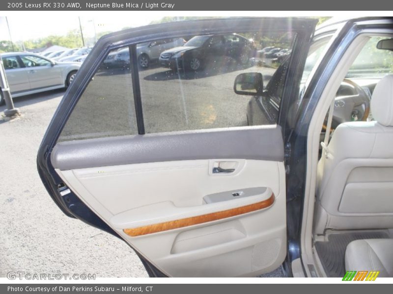 Neptune Blue Mica / Light Gray 2005 Lexus RX 330 AWD