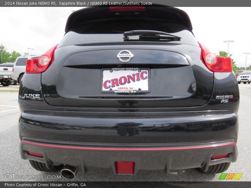 Sapphire Black / NISMO RS Leather/Synthetic Suede 2014 Nissan Juke NISMO RS