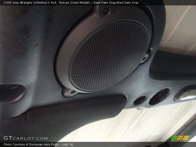 Rescue Green Metallic / Dark Slate Gray/Med Slate Gray 2008 Jeep Wrangler Unlimited X 4x4