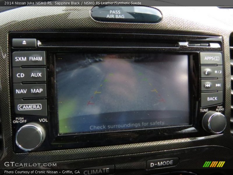 Controls of 2014 Juke NISMO RS