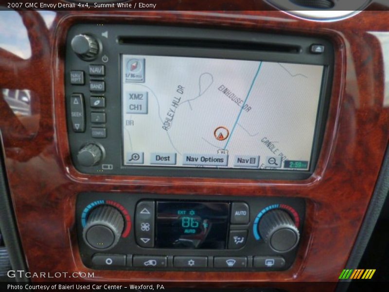 Summit White / Ebony 2007 GMC Envoy Denali 4x4
