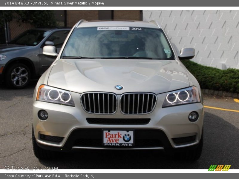 Mineral Silver Metallic / Mojave 2014 BMW X3 xDrive35i