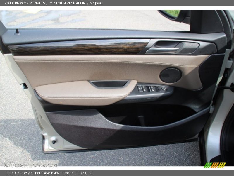 Mineral Silver Metallic / Mojave 2014 BMW X3 xDrive35i