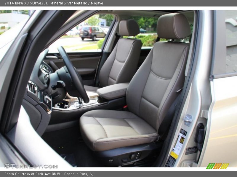 Mineral Silver Metallic / Mojave 2014 BMW X3 xDrive35i