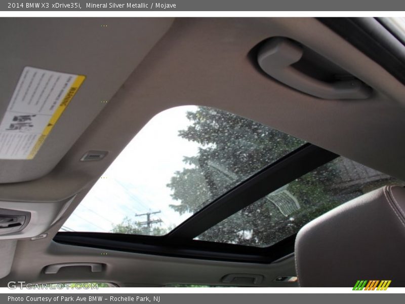 Mineral Silver Metallic / Mojave 2014 BMW X3 xDrive35i