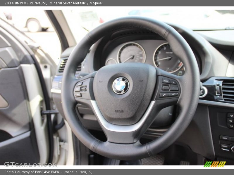 Mineral Silver Metallic / Mojave 2014 BMW X3 xDrive35i