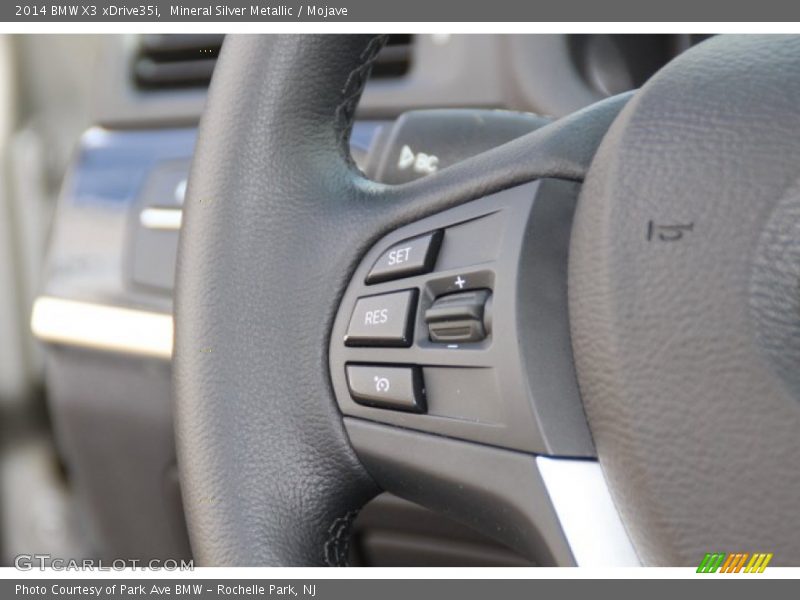Mineral Silver Metallic / Mojave 2014 BMW X3 xDrive35i
