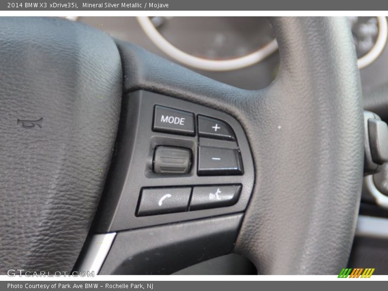 Mineral Silver Metallic / Mojave 2014 BMW X3 xDrive35i