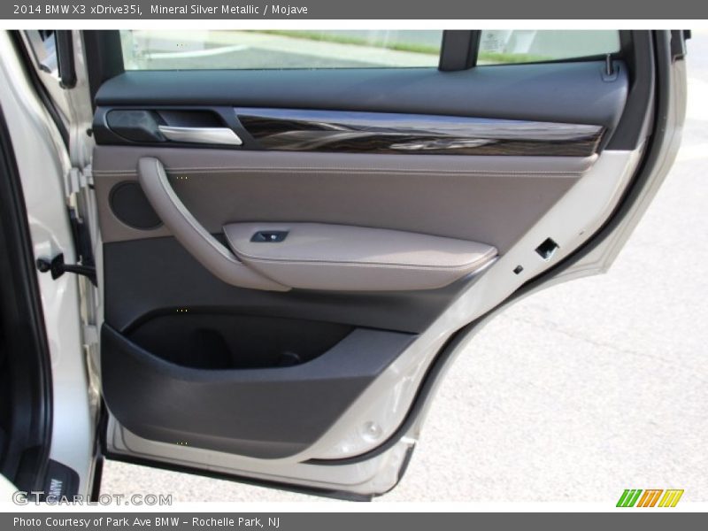 Mineral Silver Metallic / Mojave 2014 BMW X3 xDrive35i