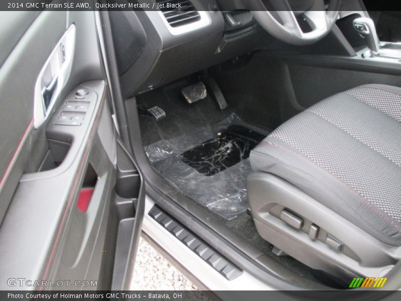 Quicksilver Metallic / Jet Black 2014 GMC Terrain SLE AWD