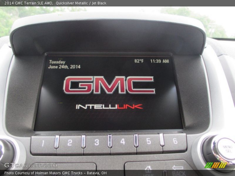 Quicksilver Metallic / Jet Black 2014 GMC Terrain SLE AWD