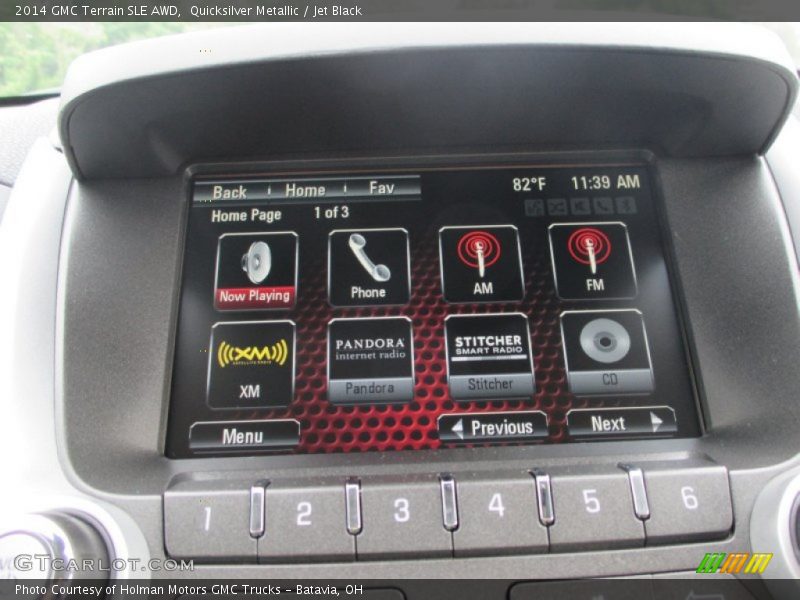 Quicksilver Metallic / Jet Black 2014 GMC Terrain SLE AWD