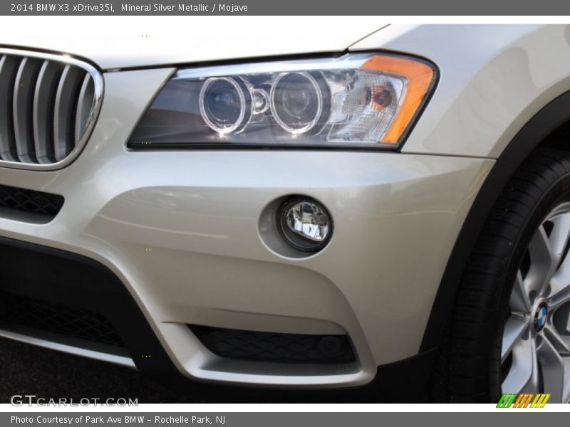 Mineral Silver Metallic / Mojave 2014 BMW X3 xDrive35i