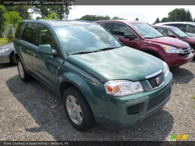 Cypress Green / Gray 2007 Saturn VUE V6 AWD