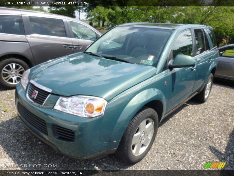 Cypress Green / Gray 2007 Saturn VUE V6 AWD