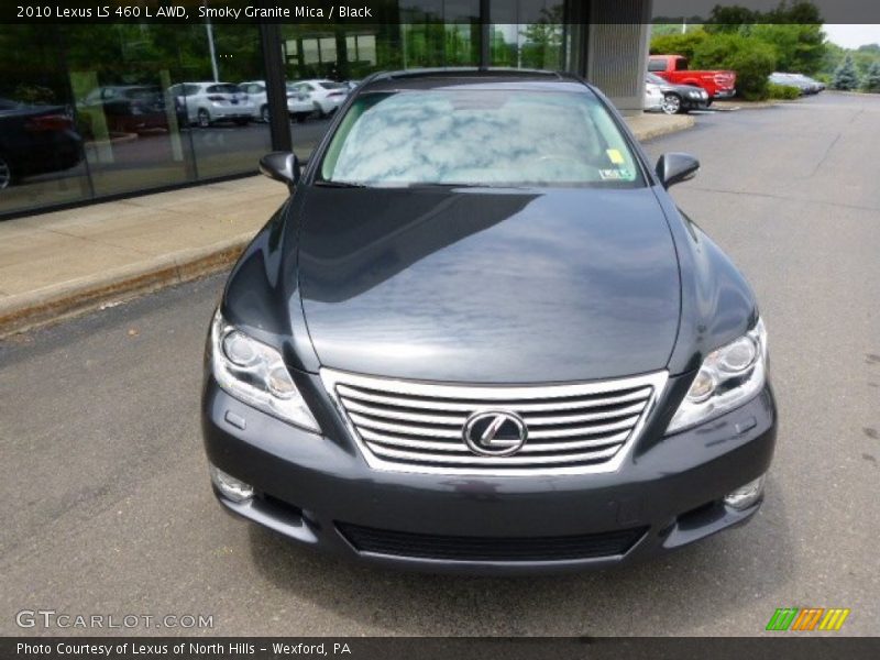 Smoky Granite Mica / Black 2010 Lexus LS 460 L AWD