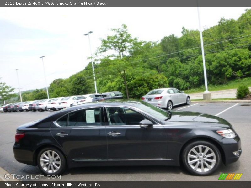 Smoky Granite Mica / Black 2010 Lexus LS 460 L AWD
