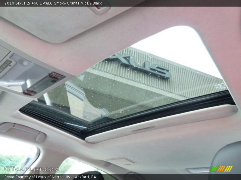 Smoky Granite Mica / Black 2010 Lexus LS 460 L AWD