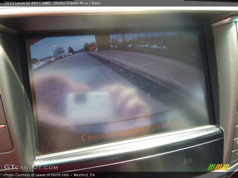 Smoky Granite Mica / Black 2010 Lexus LS 460 L AWD