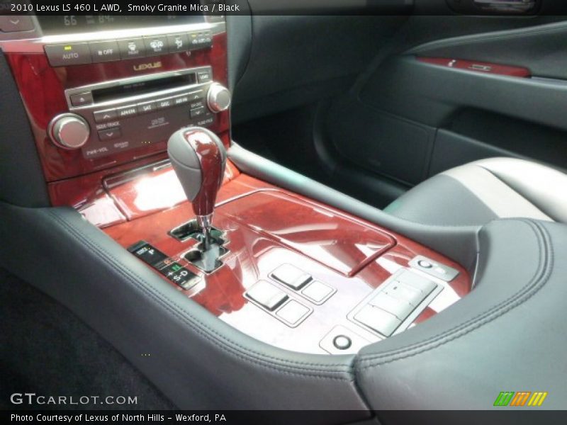 Smoky Granite Mica / Black 2010 Lexus LS 460 L AWD