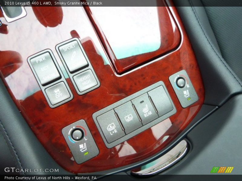 Smoky Granite Mica / Black 2010 Lexus LS 460 L AWD