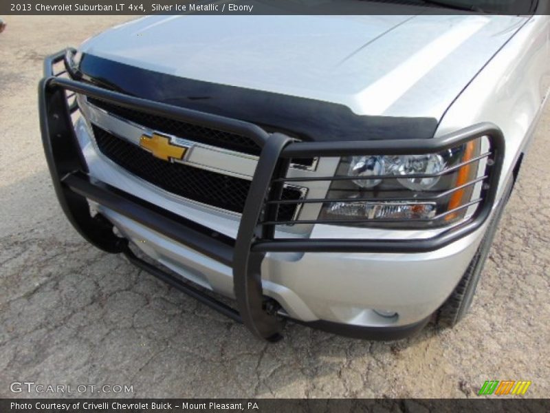Silver Ice Metallic / Ebony 2013 Chevrolet Suburban LT 4x4