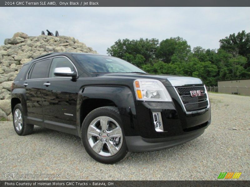 Onyx Black / Jet Black 2014 GMC Terrain SLE AWD