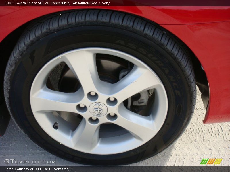  2007 Solara SLE V6 Convertible Wheel