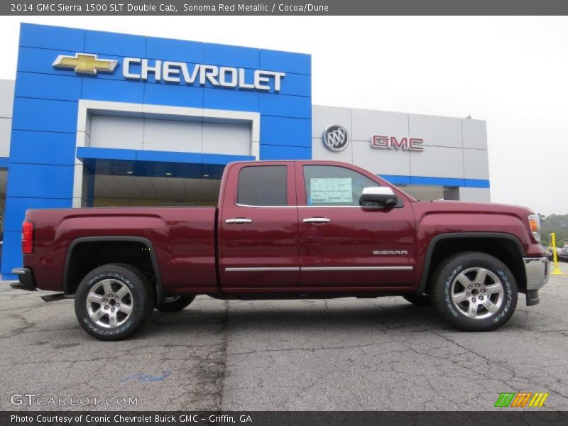  2014 Sierra 1500 SLT Double Cab Sonoma Red Metallic