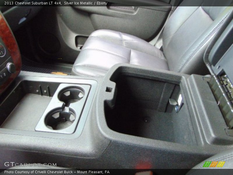 Silver Ice Metallic / Ebony 2013 Chevrolet Suburban LT 4x4