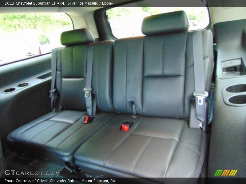 Silver Ice Metallic / Ebony 2013 Chevrolet Suburban LT 4x4