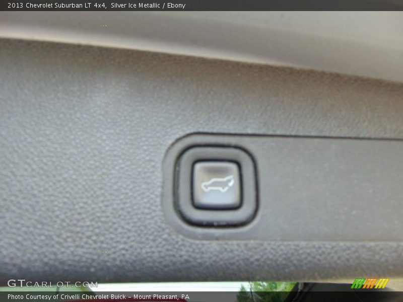 Silver Ice Metallic / Ebony 2013 Chevrolet Suburban LT 4x4