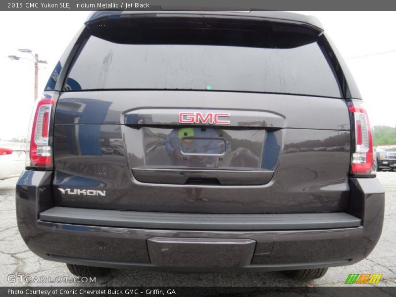Iridium Metallic / Jet Black 2015 GMC Yukon SLE