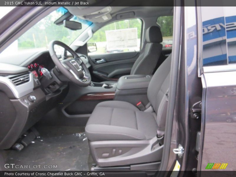 Iridium Metallic / Jet Black 2015 GMC Yukon SLE
