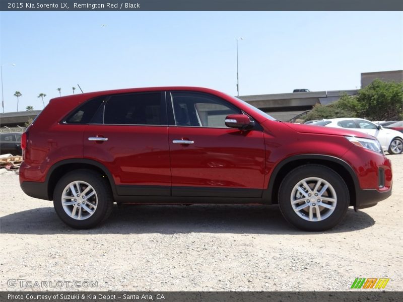 Remington Red / Black 2015 Kia Sorento LX