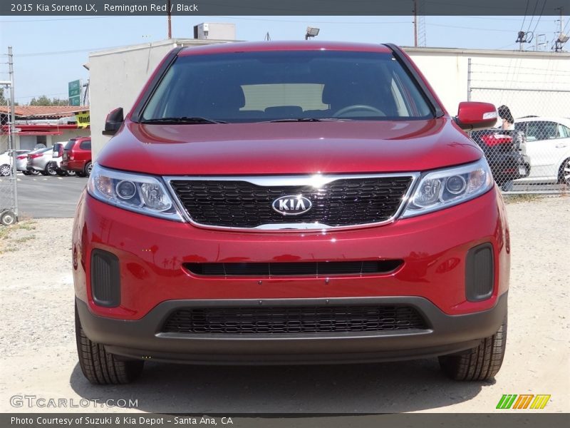Remington Red / Black 2015 Kia Sorento LX
