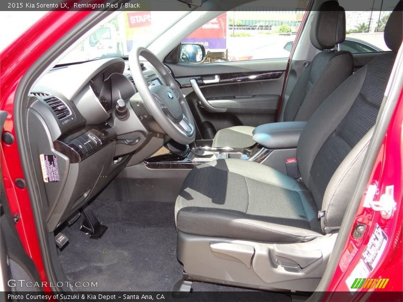 Remington Red / Black 2015 Kia Sorento LX