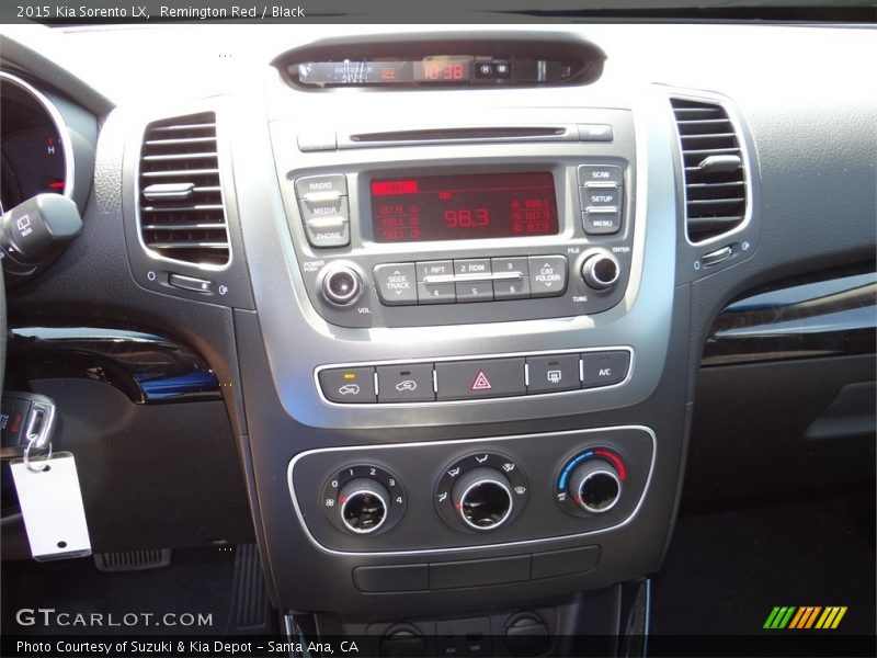 Remington Red / Black 2015 Kia Sorento LX