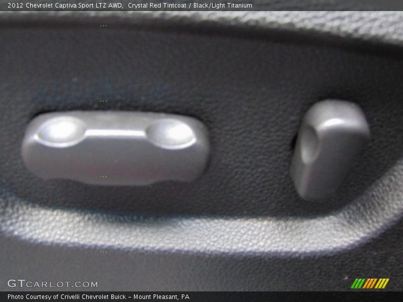 Crystal Red Tintcoat / Black/Light Titanium 2012 Chevrolet Captiva Sport LTZ AWD