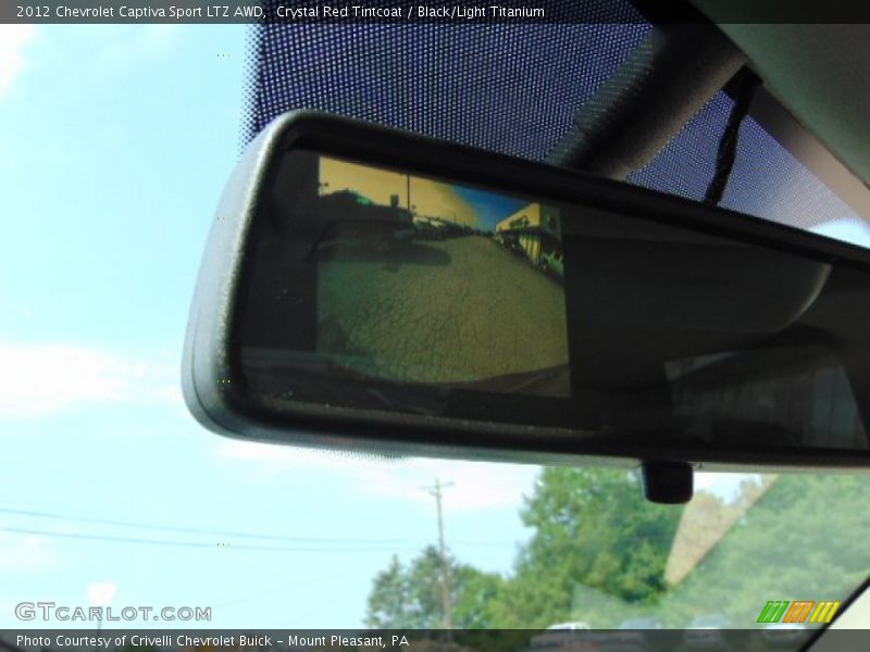 Crystal Red Tintcoat / Black/Light Titanium 2012 Chevrolet Captiva Sport LTZ AWD