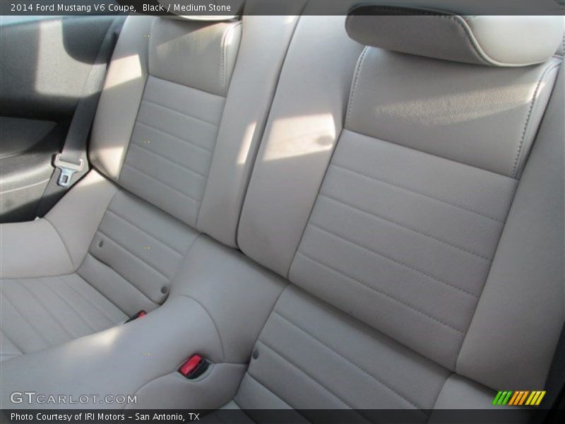 Black / Medium Stone 2014 Ford Mustang V6 Coupe