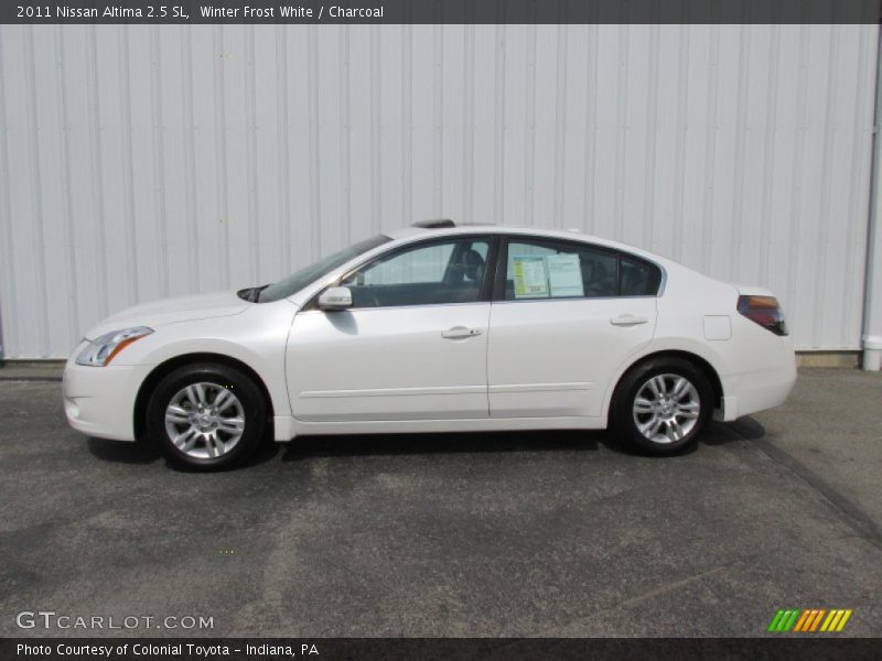 Winter Frost White / Charcoal 2011 Nissan Altima 2.5 SL