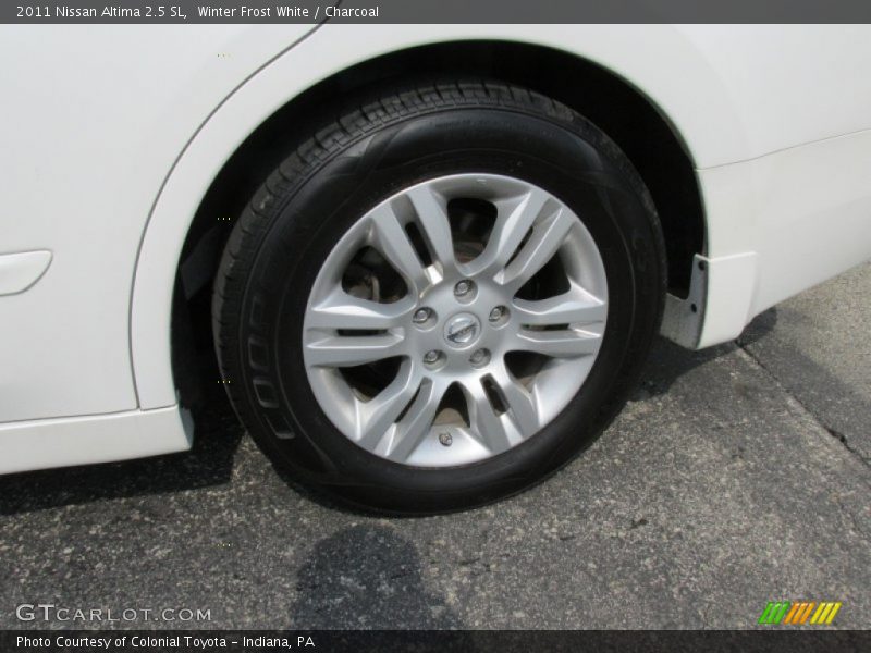 Winter Frost White / Charcoal 2011 Nissan Altima 2.5 SL