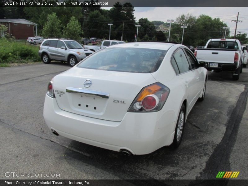 Winter Frost White / Charcoal 2011 Nissan Altima 2.5 SL
